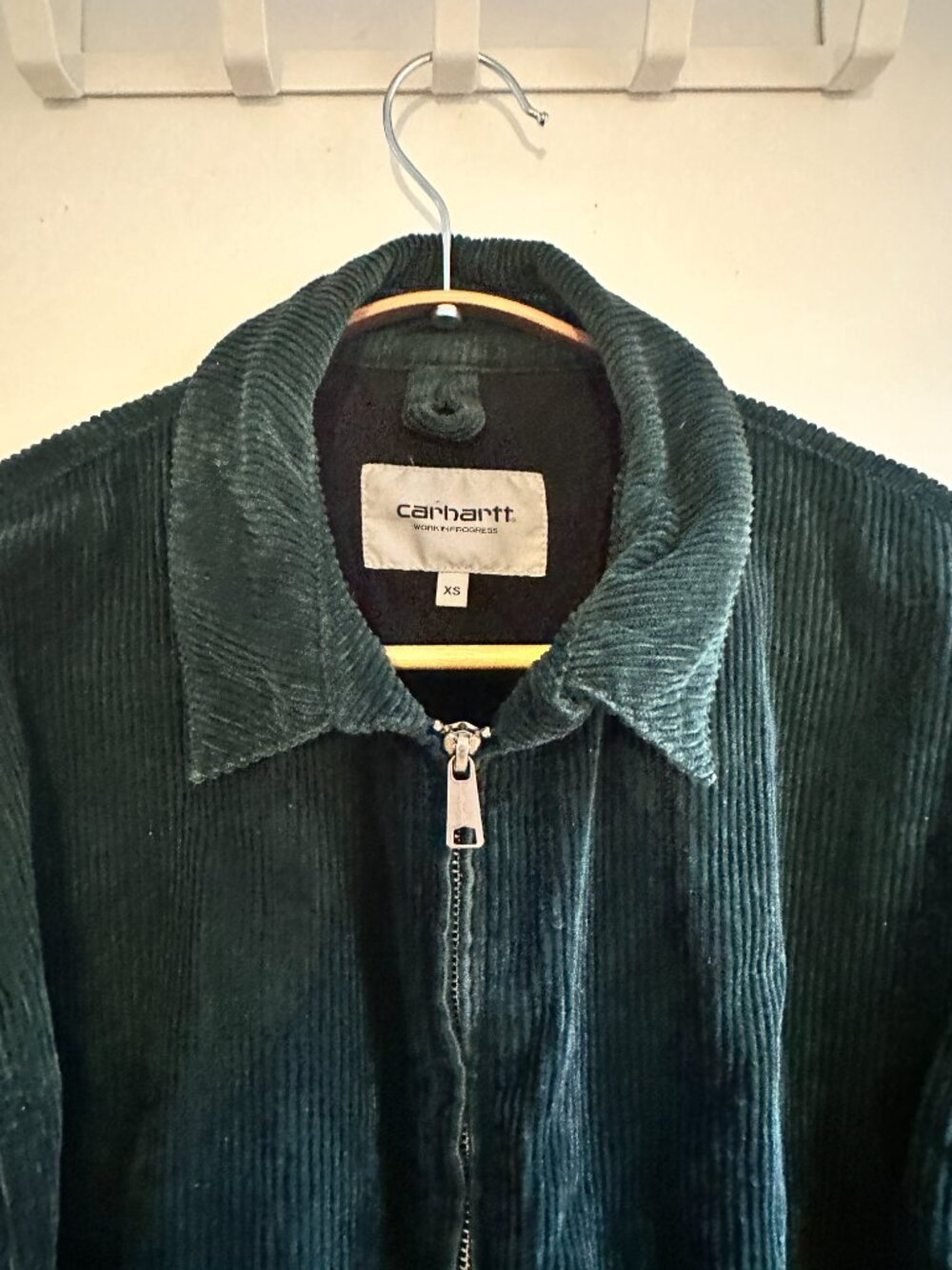 Carhartt WIP Madison Jacket, Forest Green Corduroy, Size XS